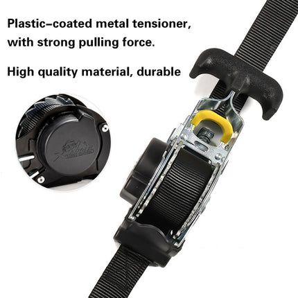 Luggage Fixing Strap Automatic Tensioner Retractable Tie Down Strap Travel Belt
