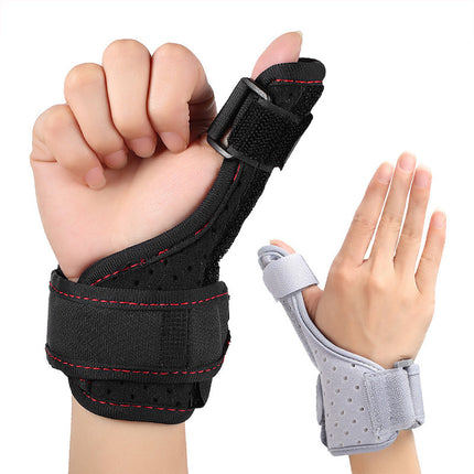 Finger Splint Thumb Tendonitis Wrist Brace Adjustable For Pain Relief Support