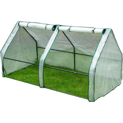Greenhouse Cover Transparent Grid Garden Conservatory Plant Protection Tent