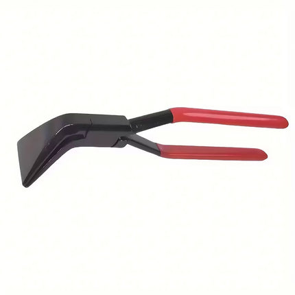 45 Degree Sheet Metal Bending Pliers 60mm Jaw Black Red Handle for Workshop DIY