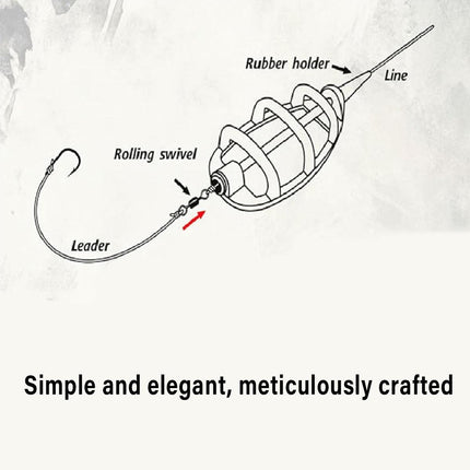 Feeder Nest Breaker Bait Tool Fishing Tackle Accessories for Carp and Baiting
