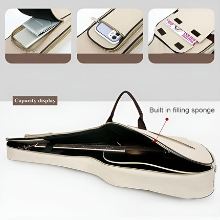 Waterproof Guitar Bag Musical for Guitars Protection Home Travel Gig Practice