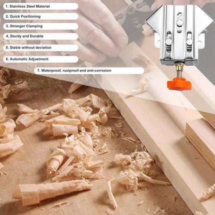 Angle Clamp Set 4pcs 90-Degree Adjustable L Shape Corner Woodworking Position