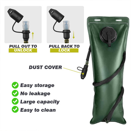 Hydration Bladder Backpack 3L Outdoor Cycling Hiking Running 4 Colours 46 x 24cm