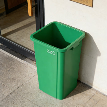 80L Trash Can Dustbin Large Capacity Easy to Use Durable for Indoor Outdoor Use