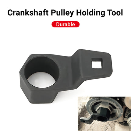 Crankshaft Pulley Holding Tool 55mm Black Steel for Engine Timing Belt Repair