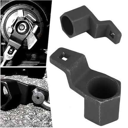 Crankshaft Pulley Holding Tool 55mm Black Steel for Engine Timing Belt Repair