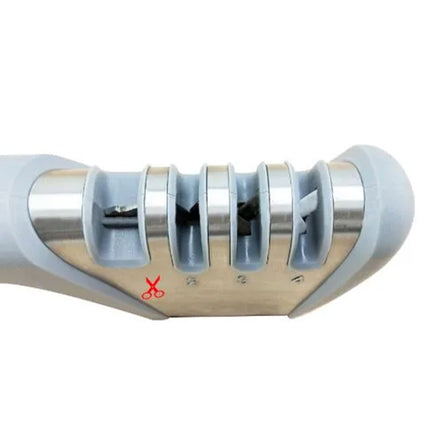 Four Stage Knife Sharpener Multifunction Kitchen Blade Sharpening Tool Quick Use
