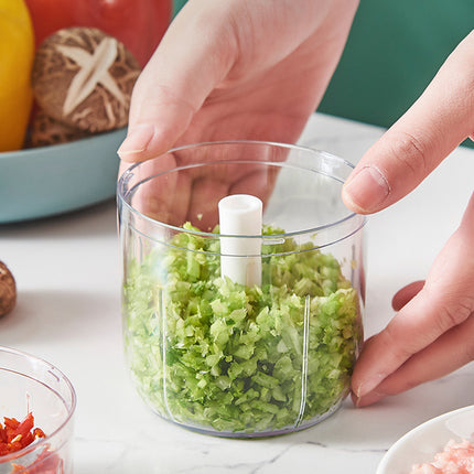 Manual Garlic Masher Hand Pull Stirrer Kitchen Tool Garlic Crusher Grinder Use