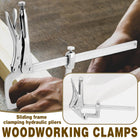 Adjustable Woodworking Clamp Quick Release Slide Rod Clamping Pliers Tool Set