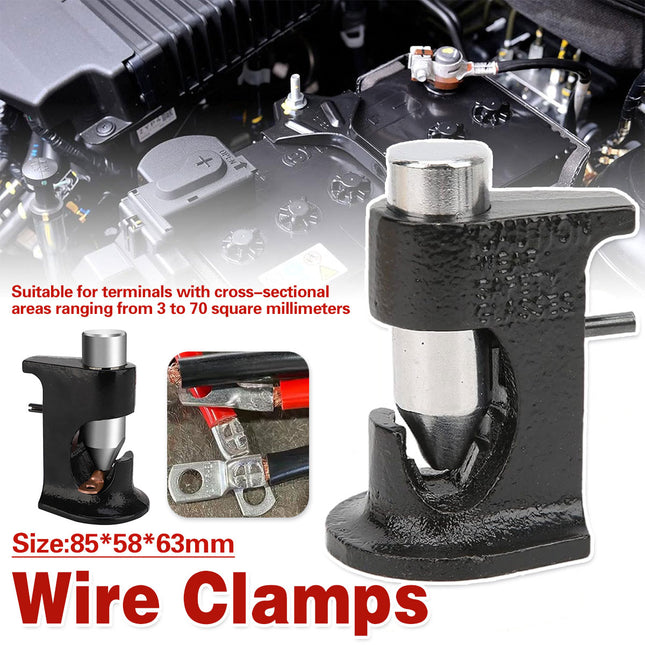 Wire Crimping Tool Manual Riveting Pliers Lug Terminal Crimper Hand Tool Work