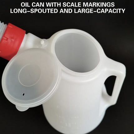 Scale Machine Oil Pot Long Spout Machine Oil Pot Plastic for Vehicle Maintenance