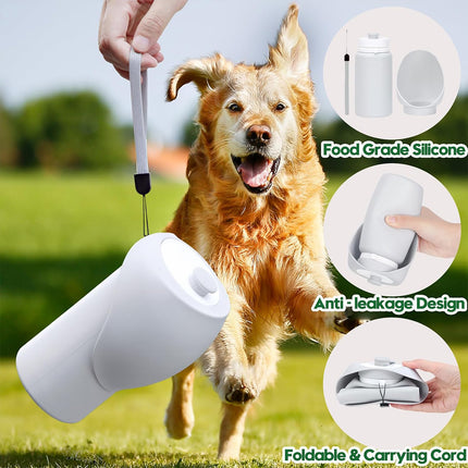 Dog Water Drinking Device for Walk Basic Portable Foldable Outdoor Travel Cup