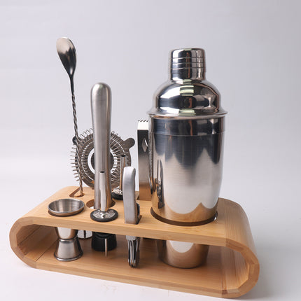 Cocktail Shaker Set Bar Tools Stainless Steel Mixing Glasses Drink Shaker Cups