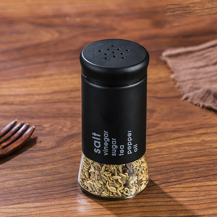 110/130ML Seasoning Bottle Rotating Spice Jar Condiment Container Kitchen Spicer