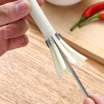 Scallion Knife Portable Kitchen Cutter For Slicing Green Onions And Spinach