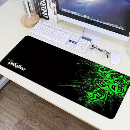 Gaming Keyboard and Mouse Pad Extended Desk Mat 800x300mm Non Slip Base