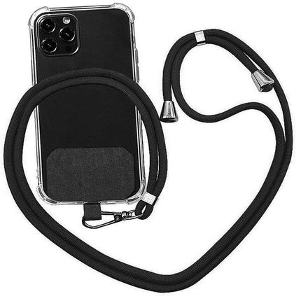 Universal Mobile Phone Lanyard Adjustable Hanging Neck Strap With Patch Fashion - Aimall