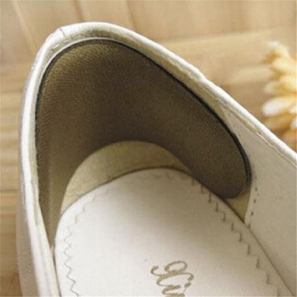 5 Pairs Sticky Fabric Shoe Pads Cushion Liner Grips Back Heel Inserts Insoles