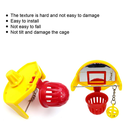 Parrot Bird Toy Training Basketball Intelligence Training Toy Small Medium Birds