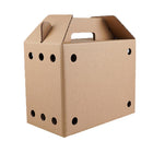 10PCS Disposable Cardboard Pet Carrier - 3 Sizes for Small Animals