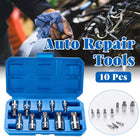 10pcs Socket Set Auto Repair Tool Socket Wrench Ratchet Driver Mechanic Tool Kit