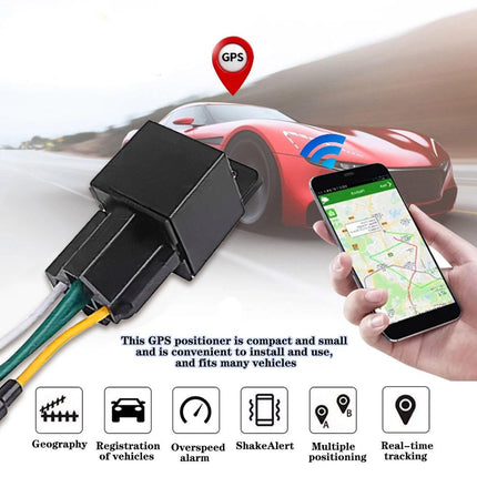GPS Tracker Locator Car Vehicle Motorcycle Global Real Time Tracking Device