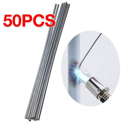 10-50X Aluminium Low Temp Welding Rods Durable Flux Cored Brazing Repair Sticks