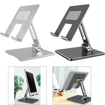 Aluminum Alloy Tablet Phone Holder Desk Stand Bracket Foldable For Ipad Pro 12.9