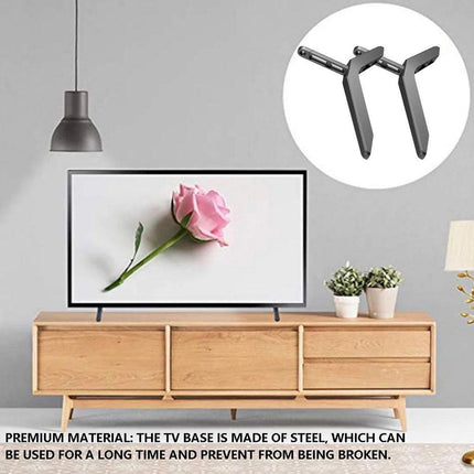 Universal Table Top TV Stand Leg Mount For Led Lcd Screen 32-65inch Bracket