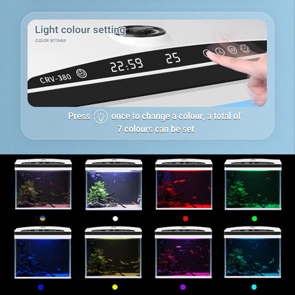 Intelligent Desktop Fish Tank Small Aquarium for Living Room Household Use