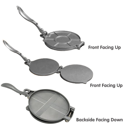 16/20cm Premium Tortilla Press Flat Bread Maker Taco Roti Chapati Health Food