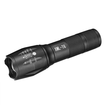 2X Powerful 900LM Tactical 5 Mode Zoom Flashlight LED Focus Torch