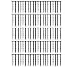 200x Grass Pegs Lawn Turf Weed Mat Plastic Pins Stakes Anchor Lawn Sod Fasten - Aimall