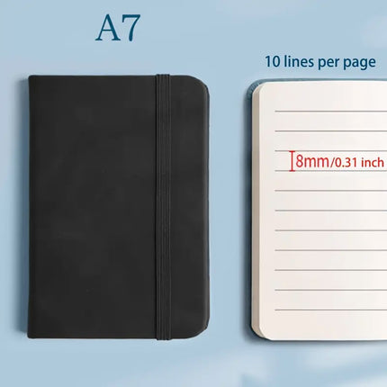 10pcs Mini Pocket Notebook A7 Small Portable Notepad for Office School Use