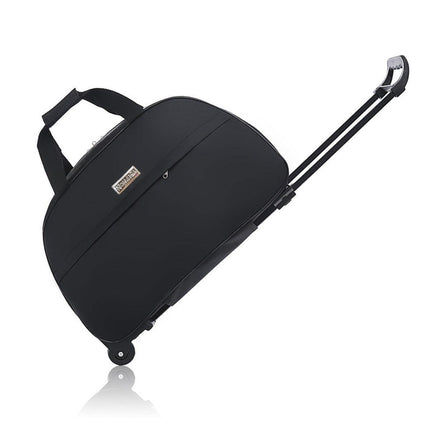 Wheeled Travel Duffle Trolley Bag Carry On Rolling Luggage Suitcase Tote Durable