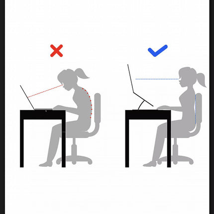 Adjustable Folding Aluminum Stand Ergonomic Design Portable Laptop Stand Holder