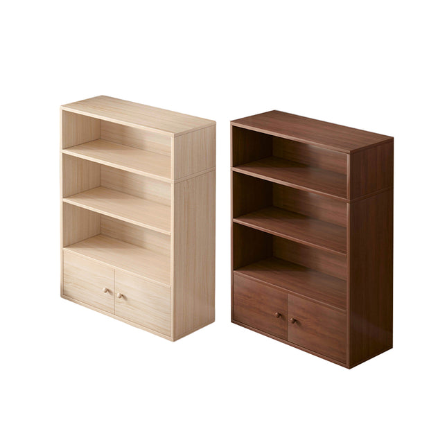 Floor-Standing Bookshelf 4 Tier Sturdy Board Space Saving for Home Office Use