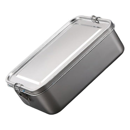 Stainless Steel Lunch Box Food Grade Portable Leakproof Durable Container