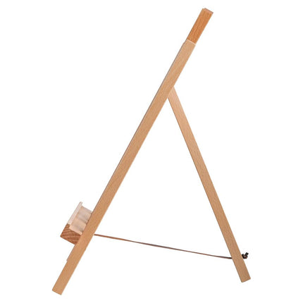 Tabletop Solid Wood Easel Adjustable Height Foldable for Art Sketch Oil Painting
