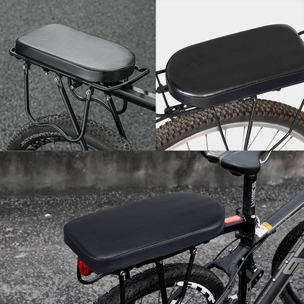 2pcs Mountain Bike Seat Plate Bicycle Back Seat Cushion Rear Shelf Saddle