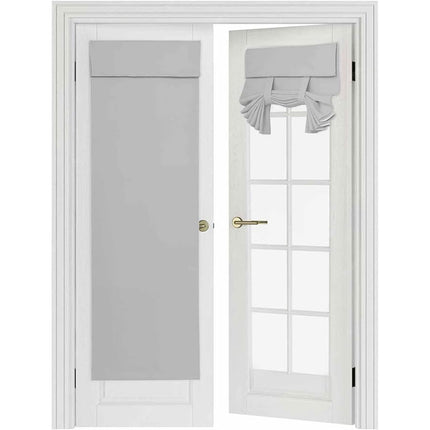 Self Adhesive Door Curtain with Velcro Blackout Thermal Privacy Shade