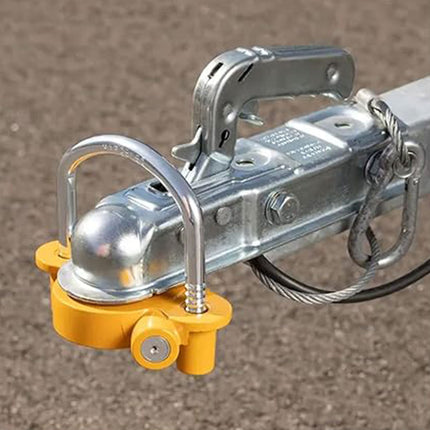 Trailer Hitch Lock Anti Theft Device Tow Hook Security Lock Car Yacht Connector
