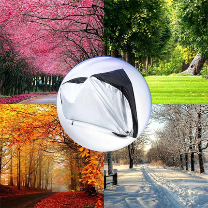 Large Bikes Cover Outdoor Rain Sun Protector for Bicycle Dustproof Waterproof