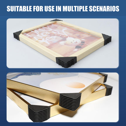 50PCS Picture Frame Corner Protectors Anti-Collision for Wall Door Photo Frame