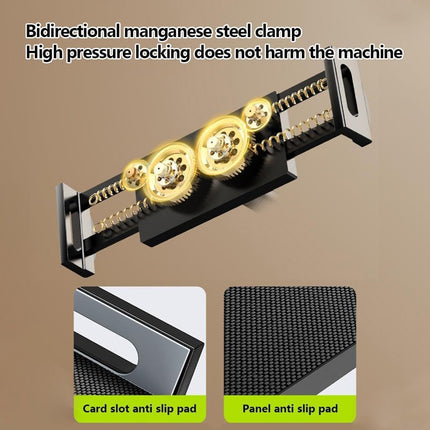 Desktop Folding Phone Tablet Stand Adjustable Height Carbon Steel for Home Office