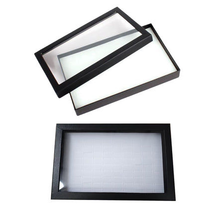 Jewelry Ring Box Earrings Storage Tray Display Organizer for Accessories