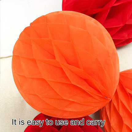 Paper Honeycomb Lanterns 10pcs Hanging Party Decorations Holiday Event Supplies