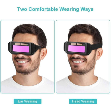 Welding Glasses Eye Protection Goggles Welder Glasses Anti Glare Safety Eyewear
