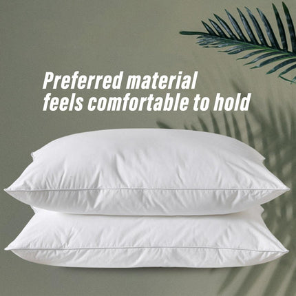 Hotel Quality White Pillow Core Soft Cotton Pillow Insert for Bedroom Living Room
